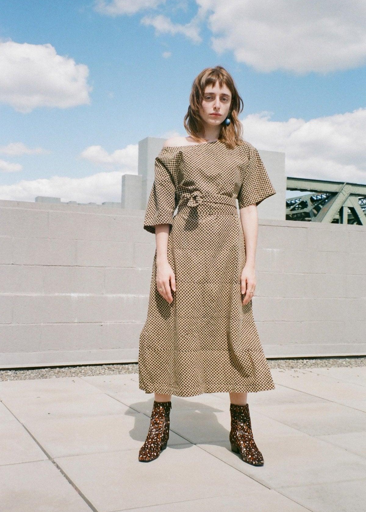 Classic Shammy Dress in Silky Mosaic