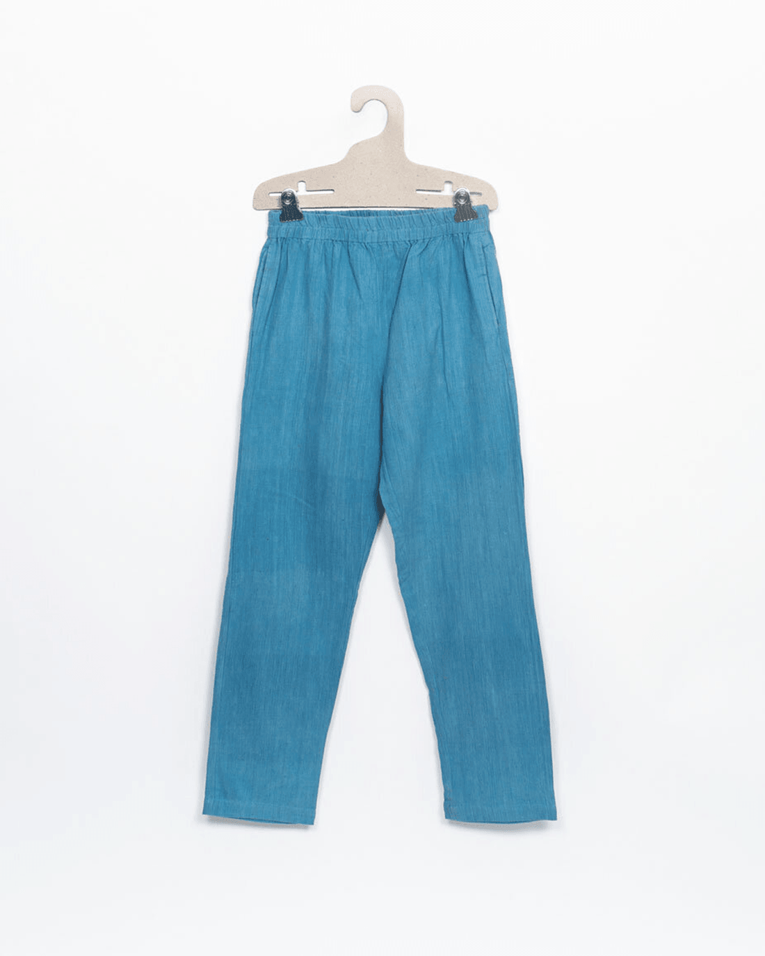 Handloom Lounger Pants In Natural Indigo