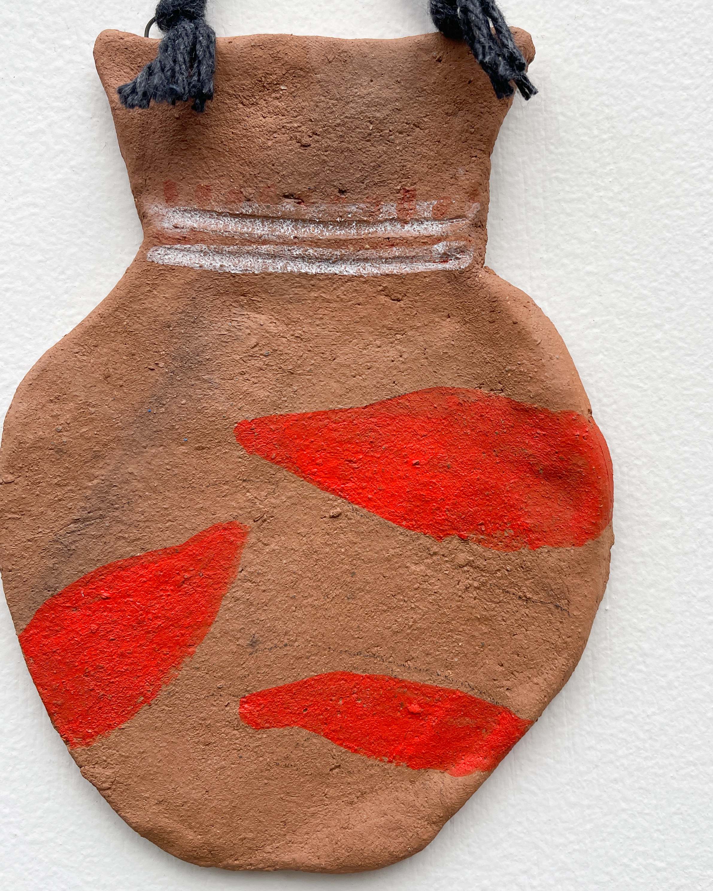 Moon Vase Ceramic Hanging Wall Art