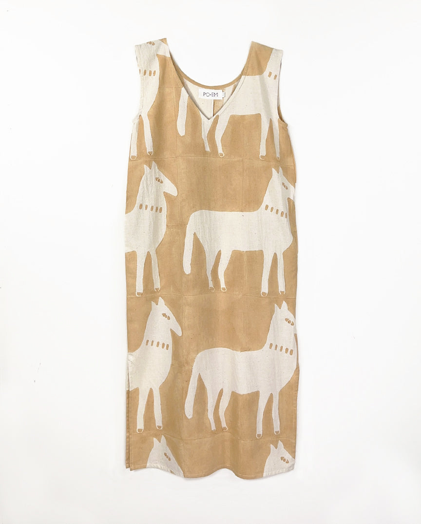 BAY DRESS | mare tan