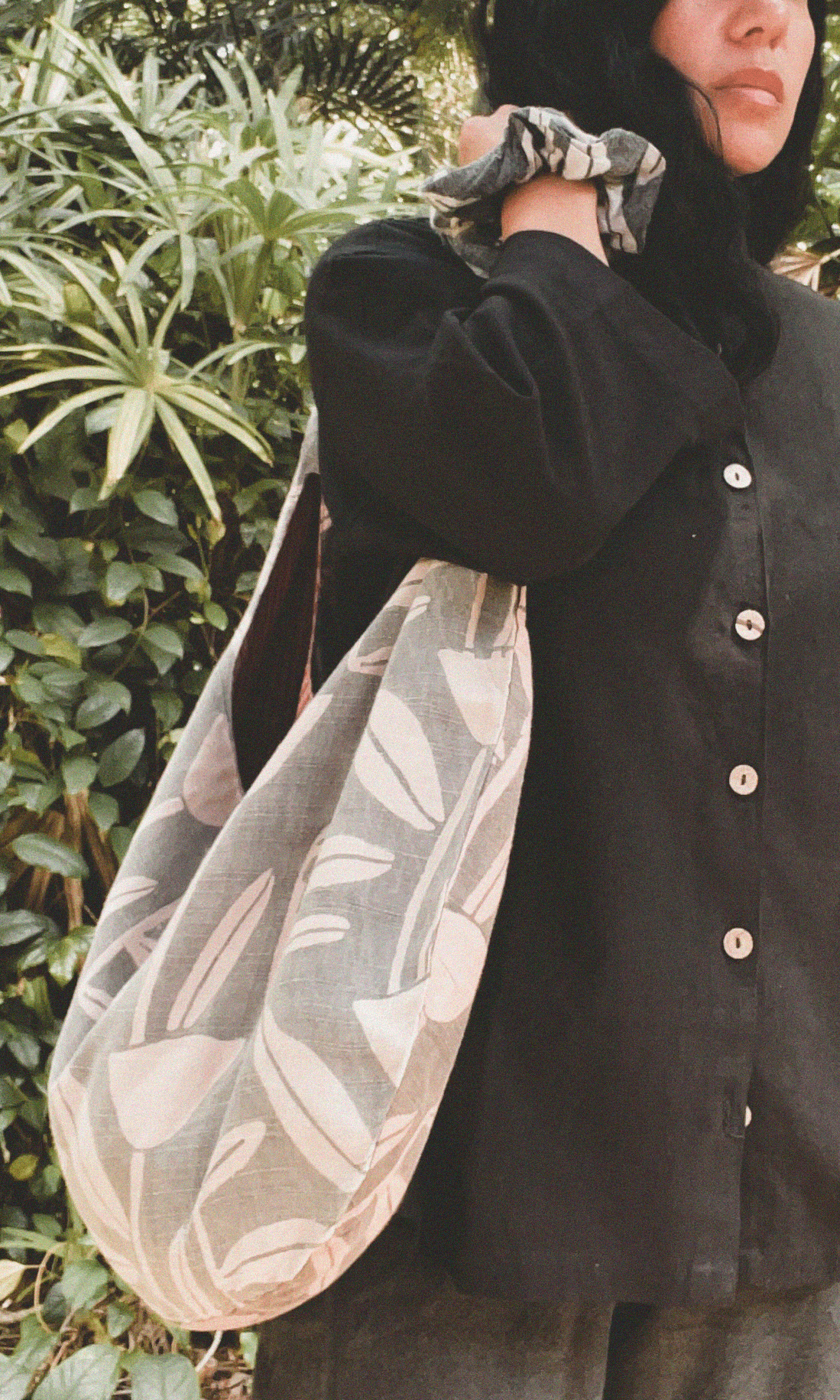 Dream Shoulder Bag in Silk Tulipano Block Print