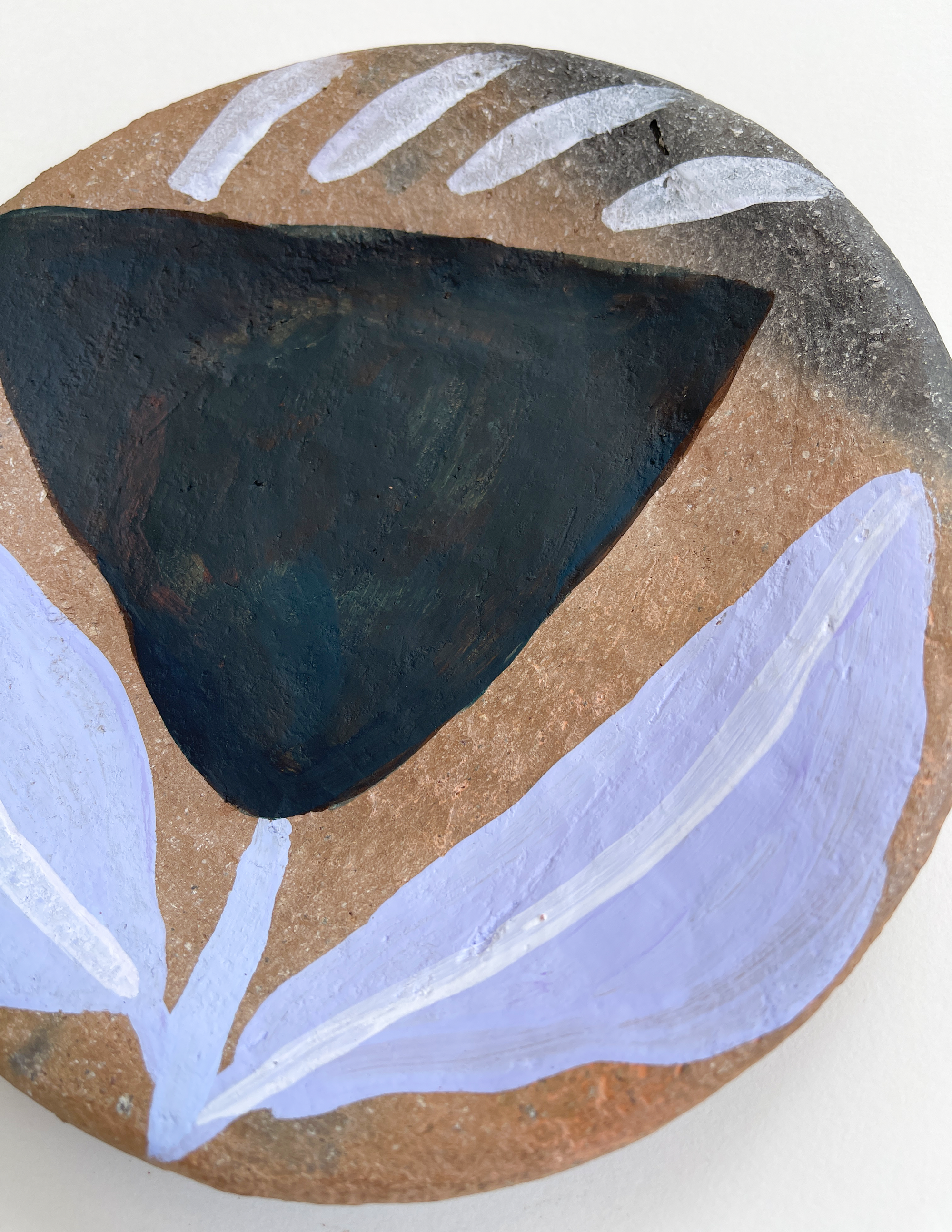 New Moon Tulip Art Hanging Plate