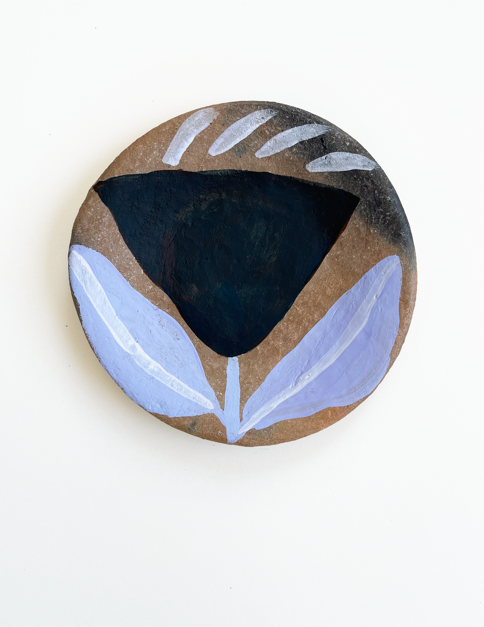 New Moon Tulip Art Hanging Plate