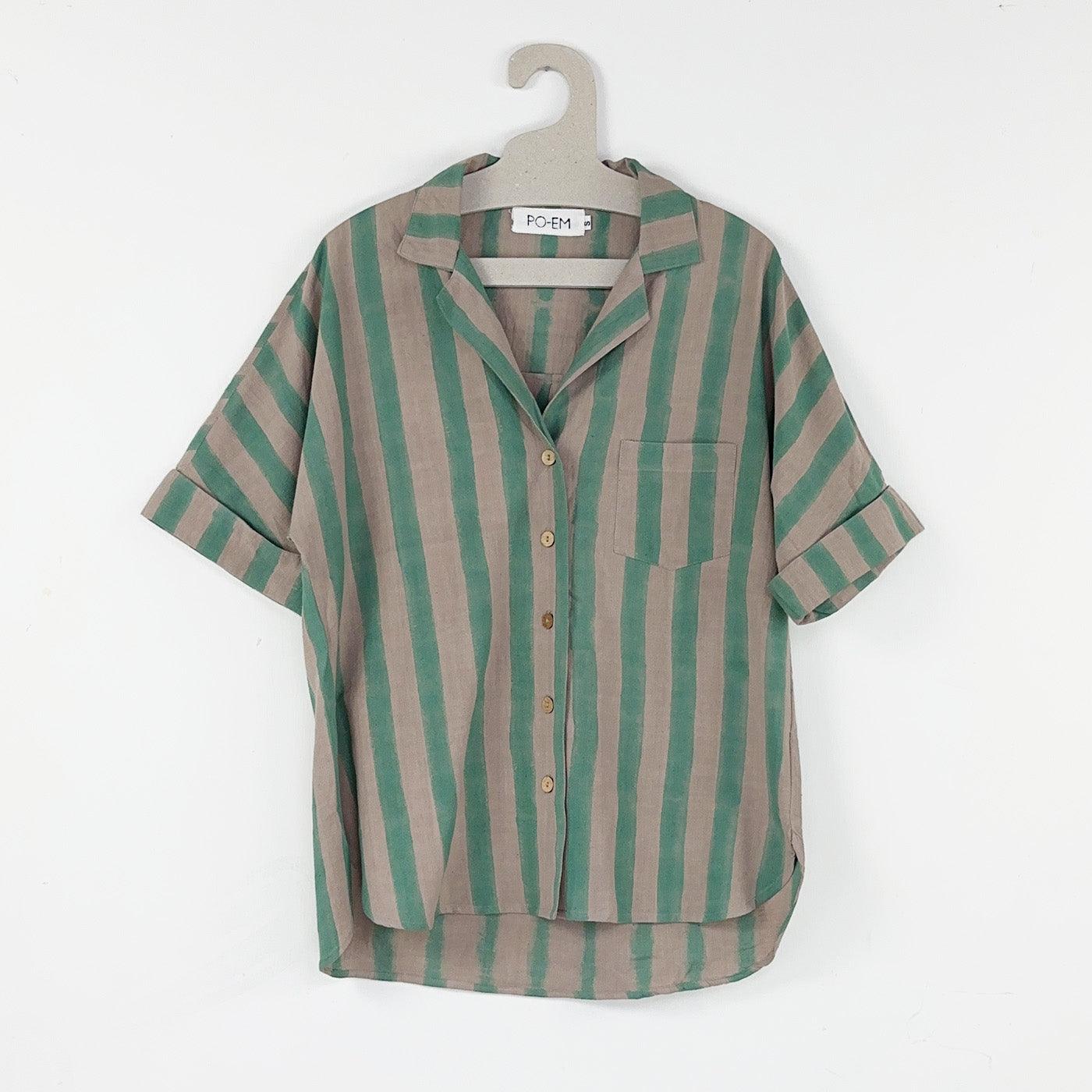 PALMS TOP | seastripe - PO-EM