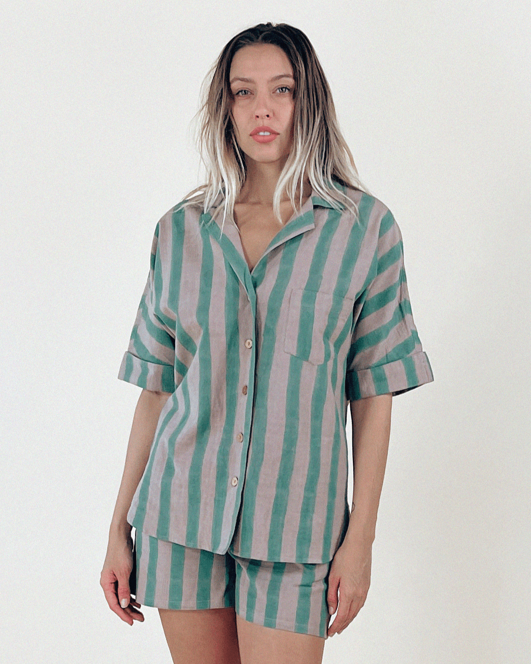 PALMS TOP | seastripe - PO-EM