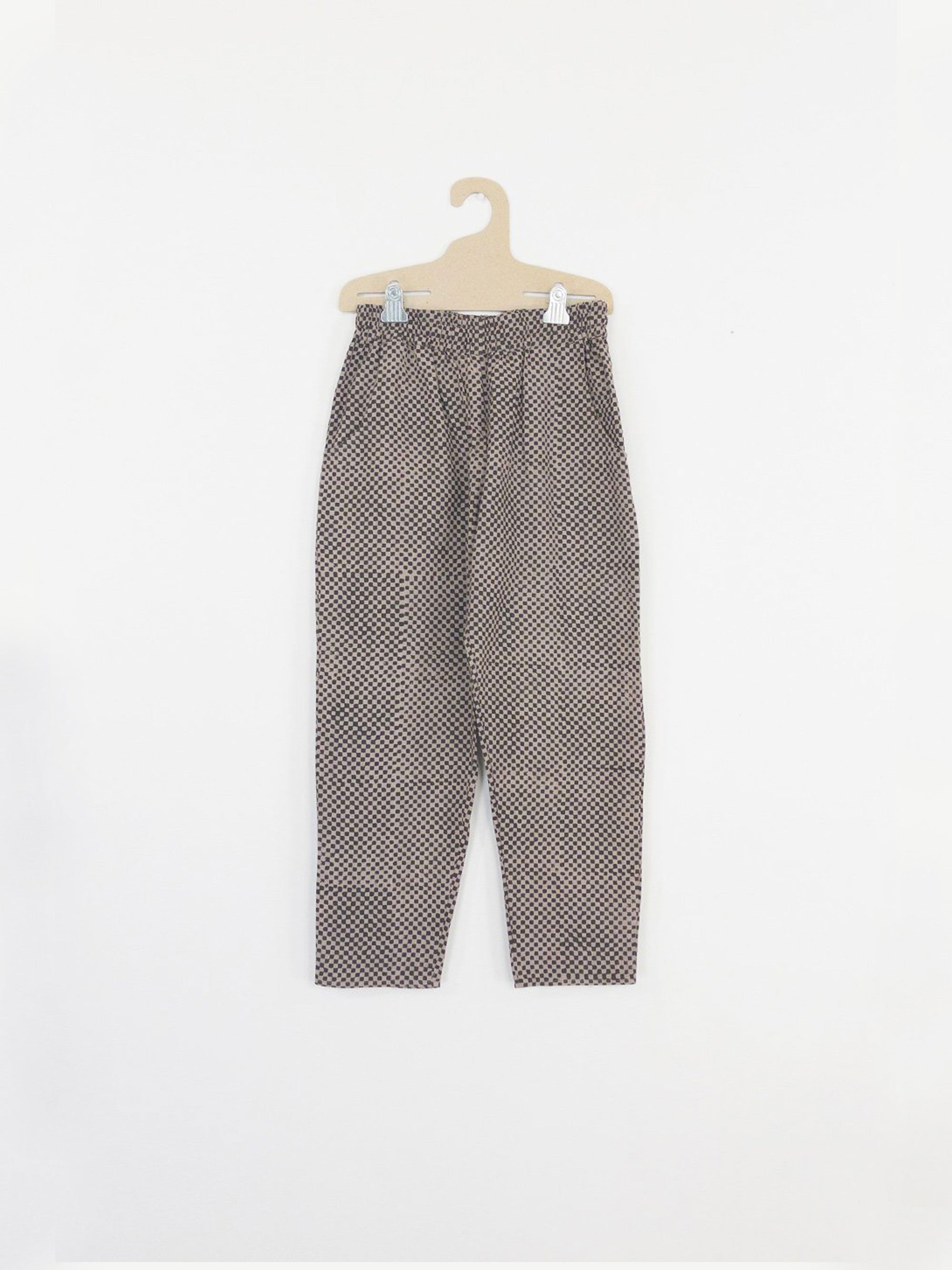 Deck Pants in Mosaic Block Print