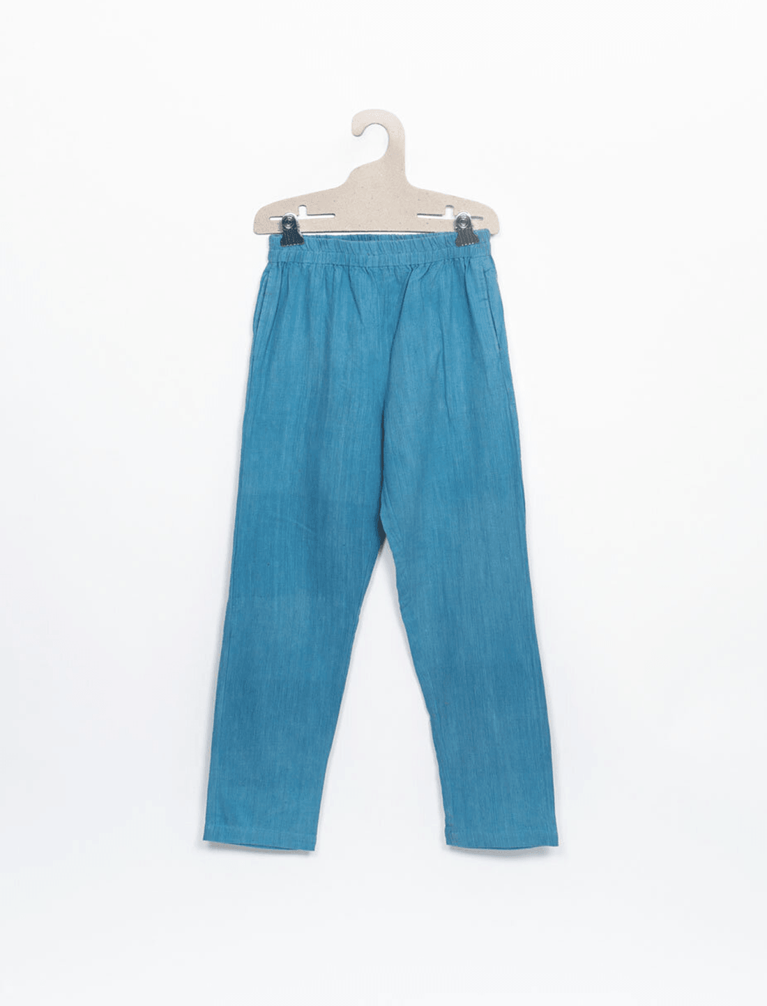 Handloom Lounger Pants In Natural Indigo