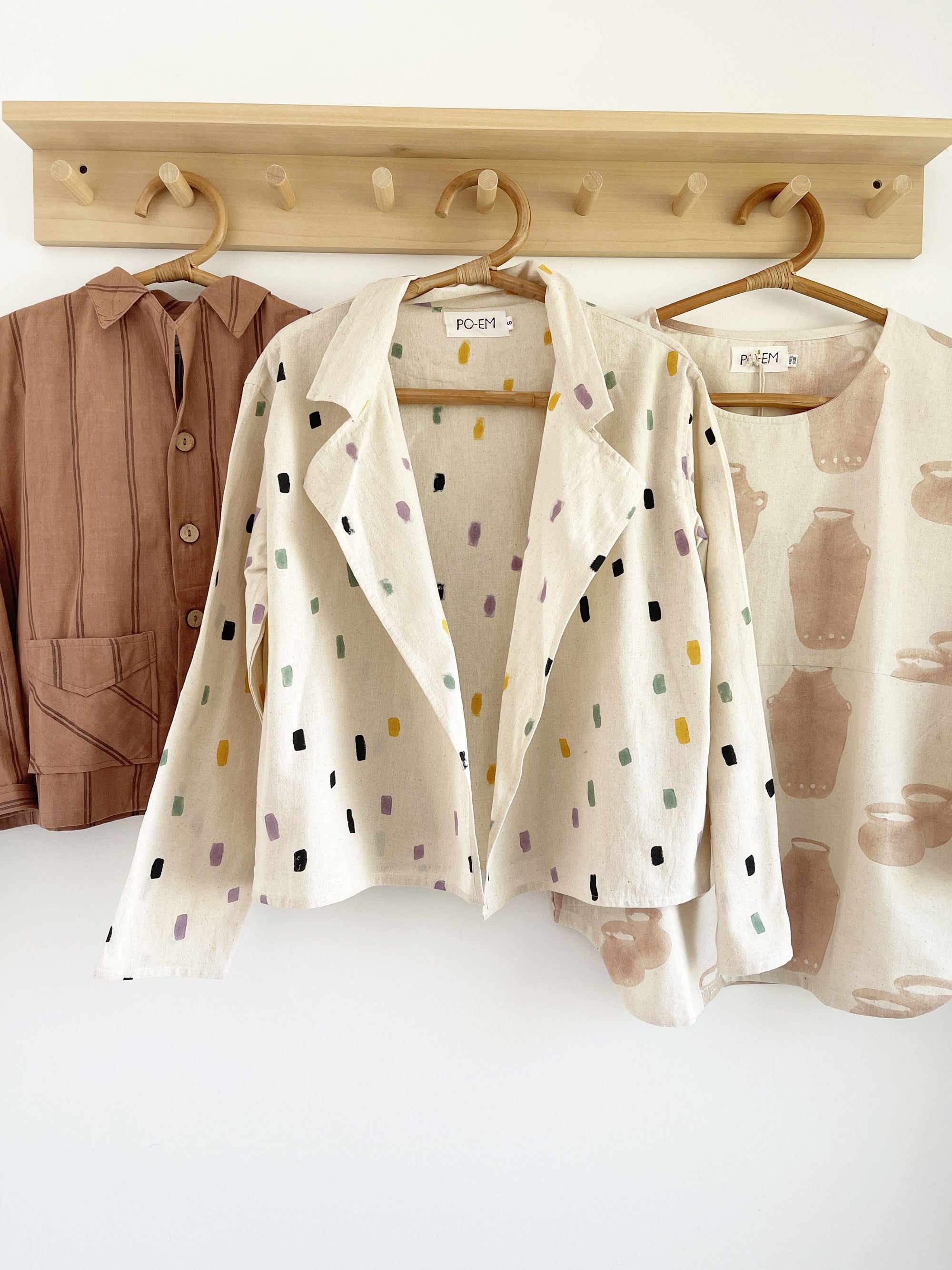 SAMPLE Blazer Shawl - confetti - S/M