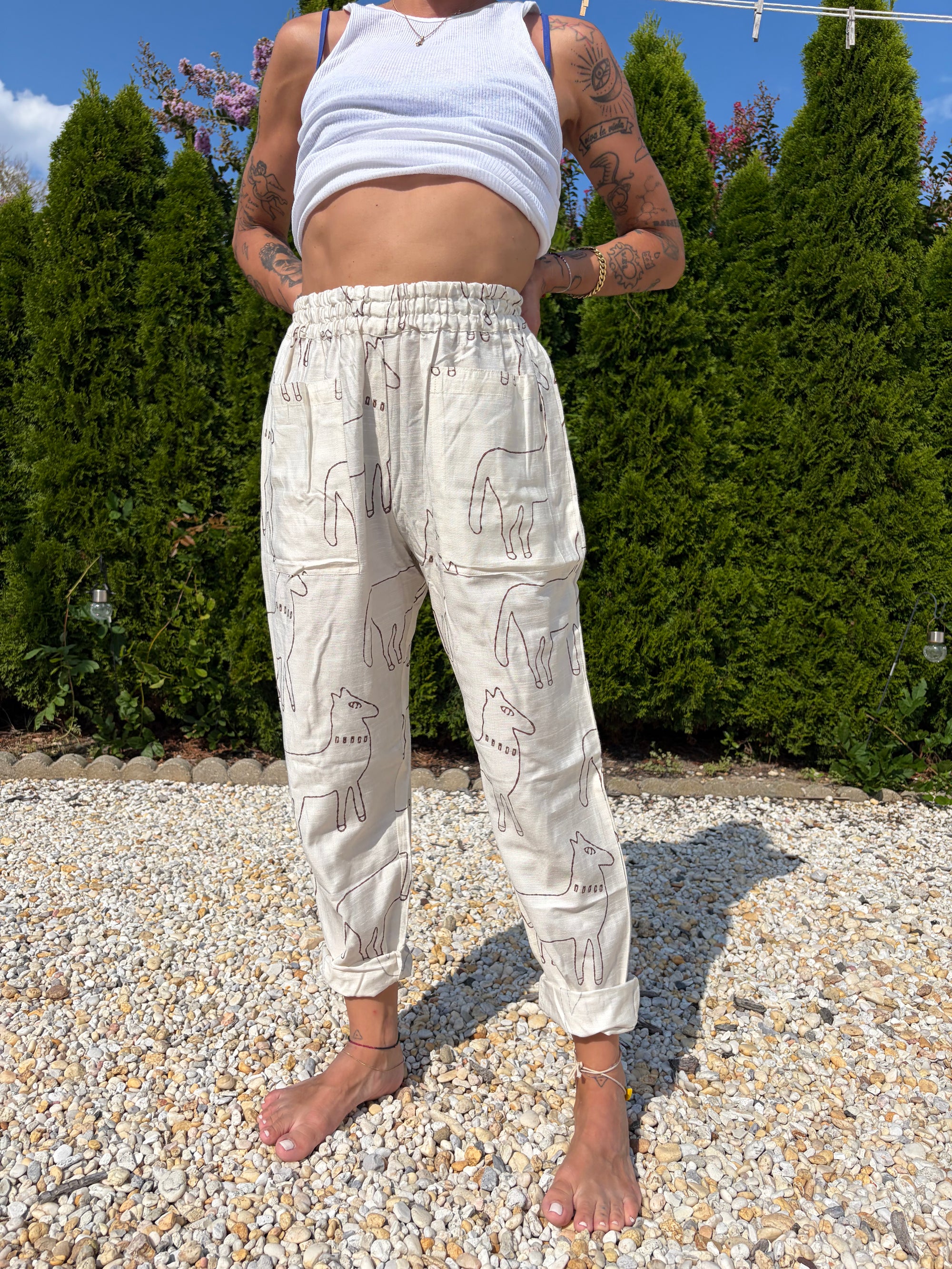 Lento Lounge Soft Pants in Silky Dusty