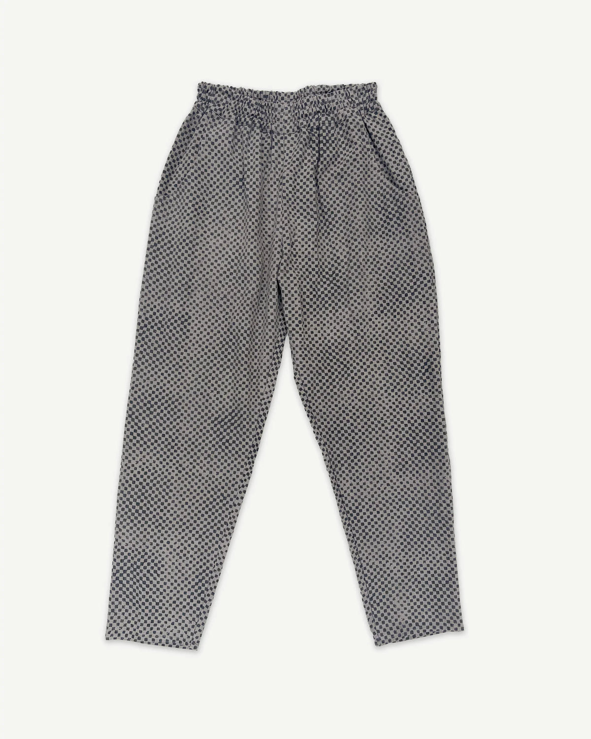 PO-EM Deck Pants in Mosaic Block Print Quality Report