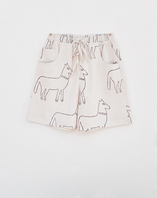 TIE SHORTS | dusty