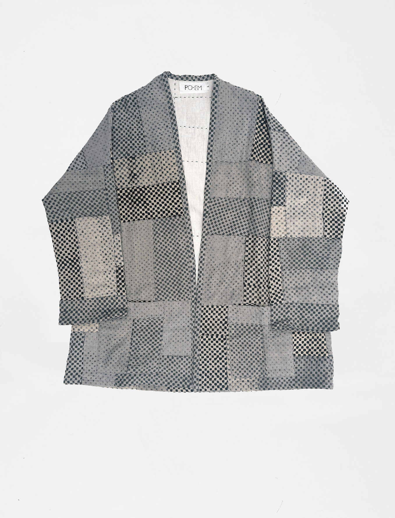 STITCHED-CARDI | mosaic - PO-EM