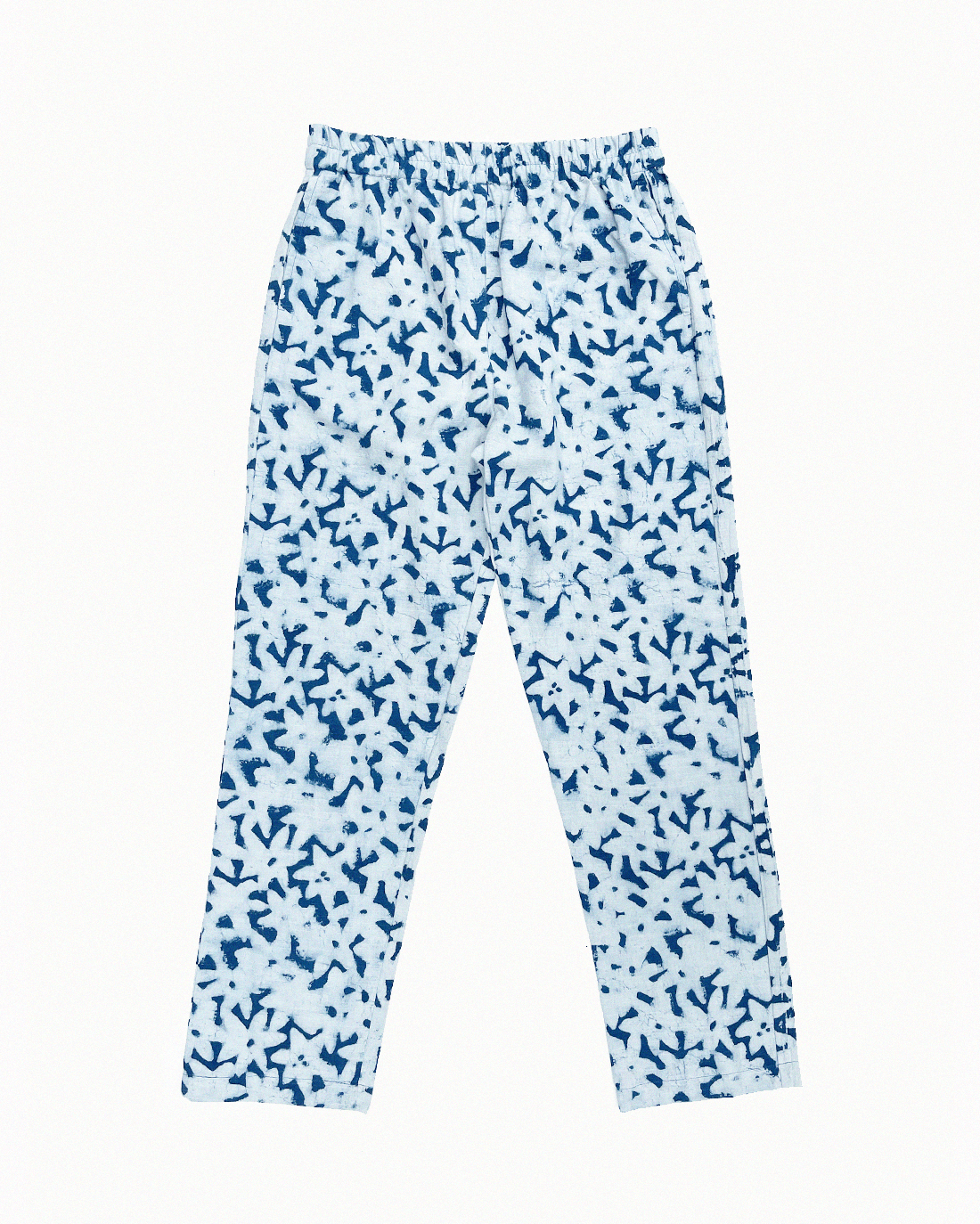 LOUNGER PANT | indigo flor - PO-EM