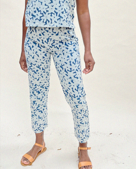 LOUNGER PANT | indigo flor