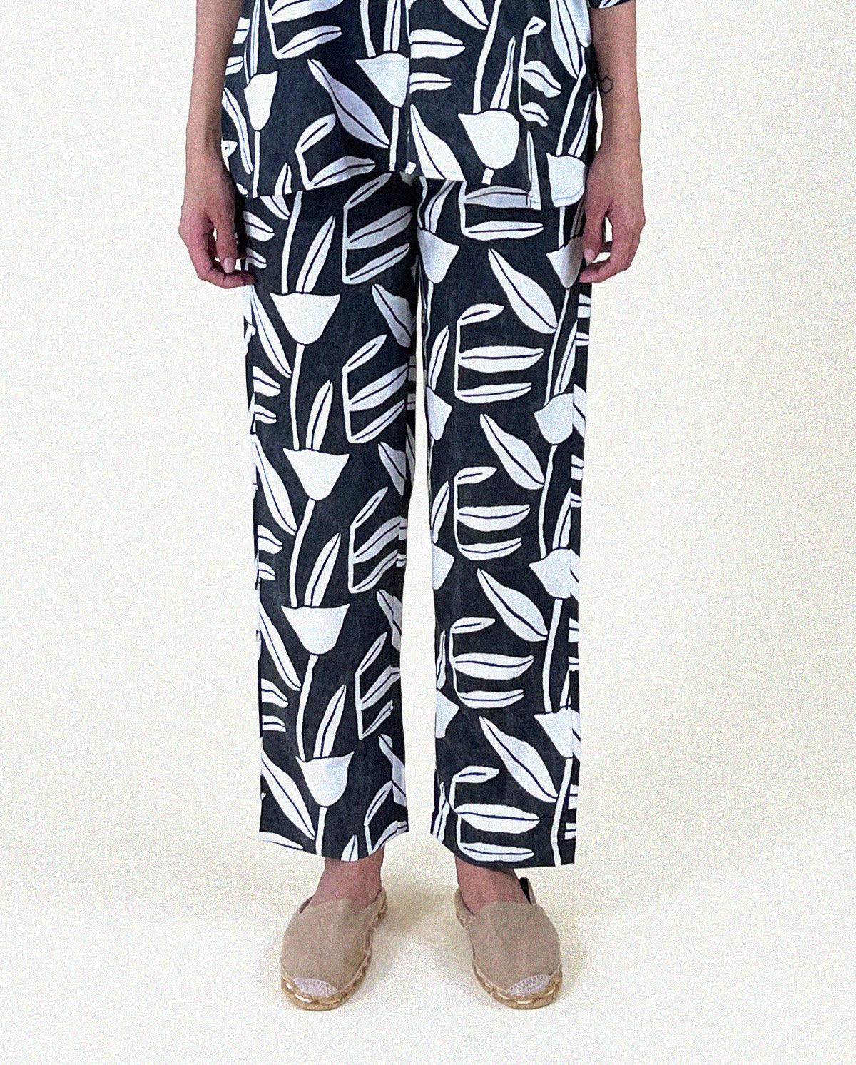 LOUNGER PANT | tulipano - PO-EM