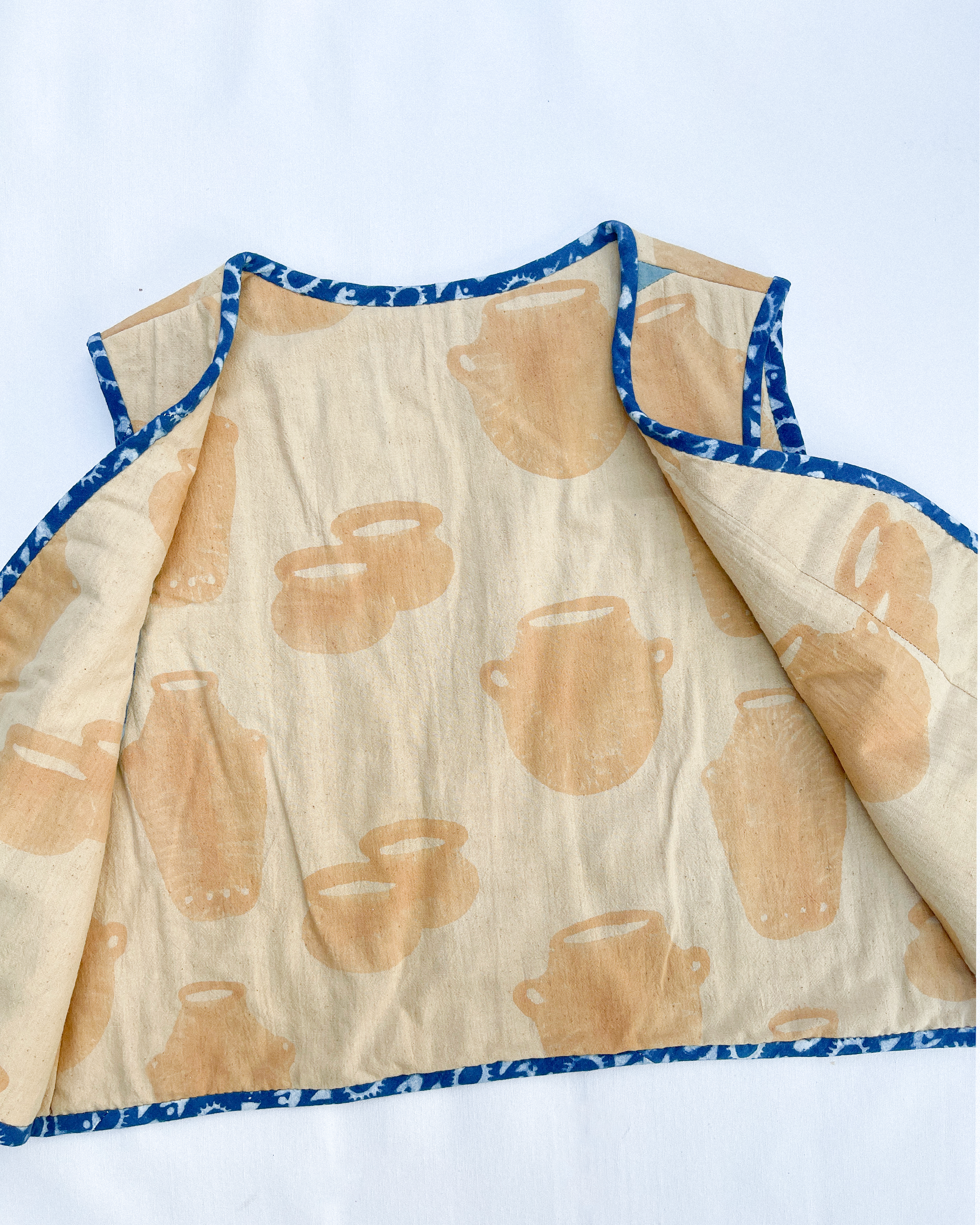 PO-EM x of June Quilted Reversible Vest № 6