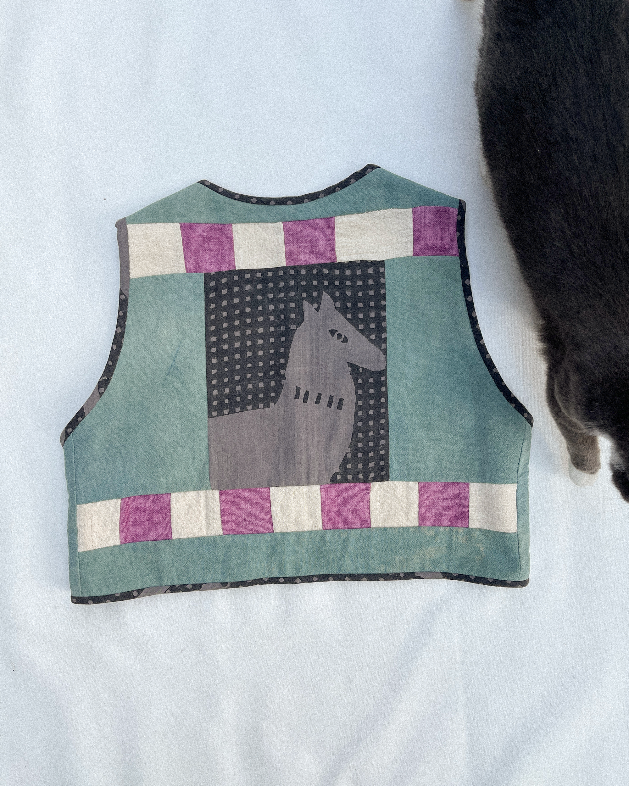 PO-EM x of June Quilted Reversible Vest № 5