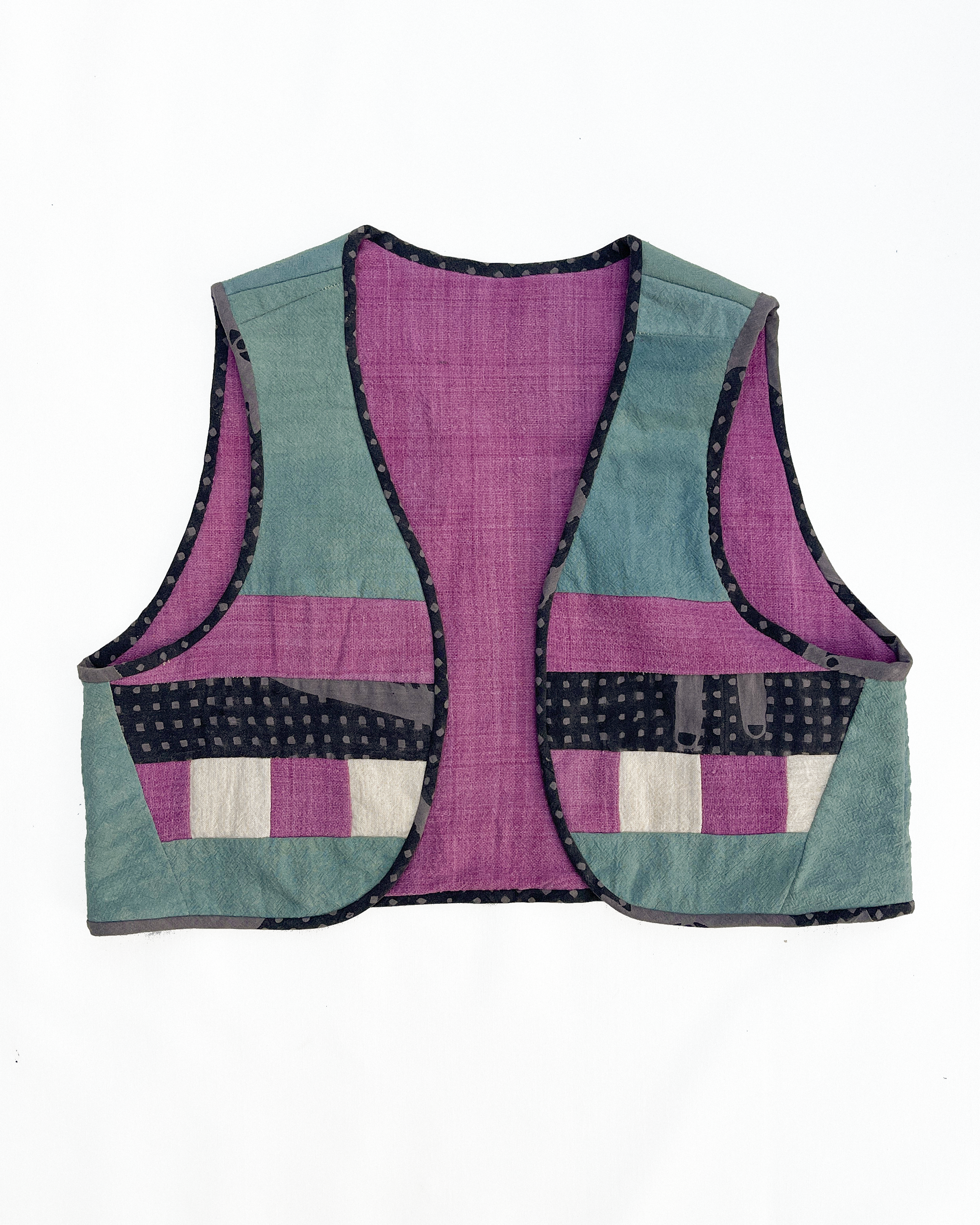 PO-EM x of June Quilted Reversible Vest № 5
