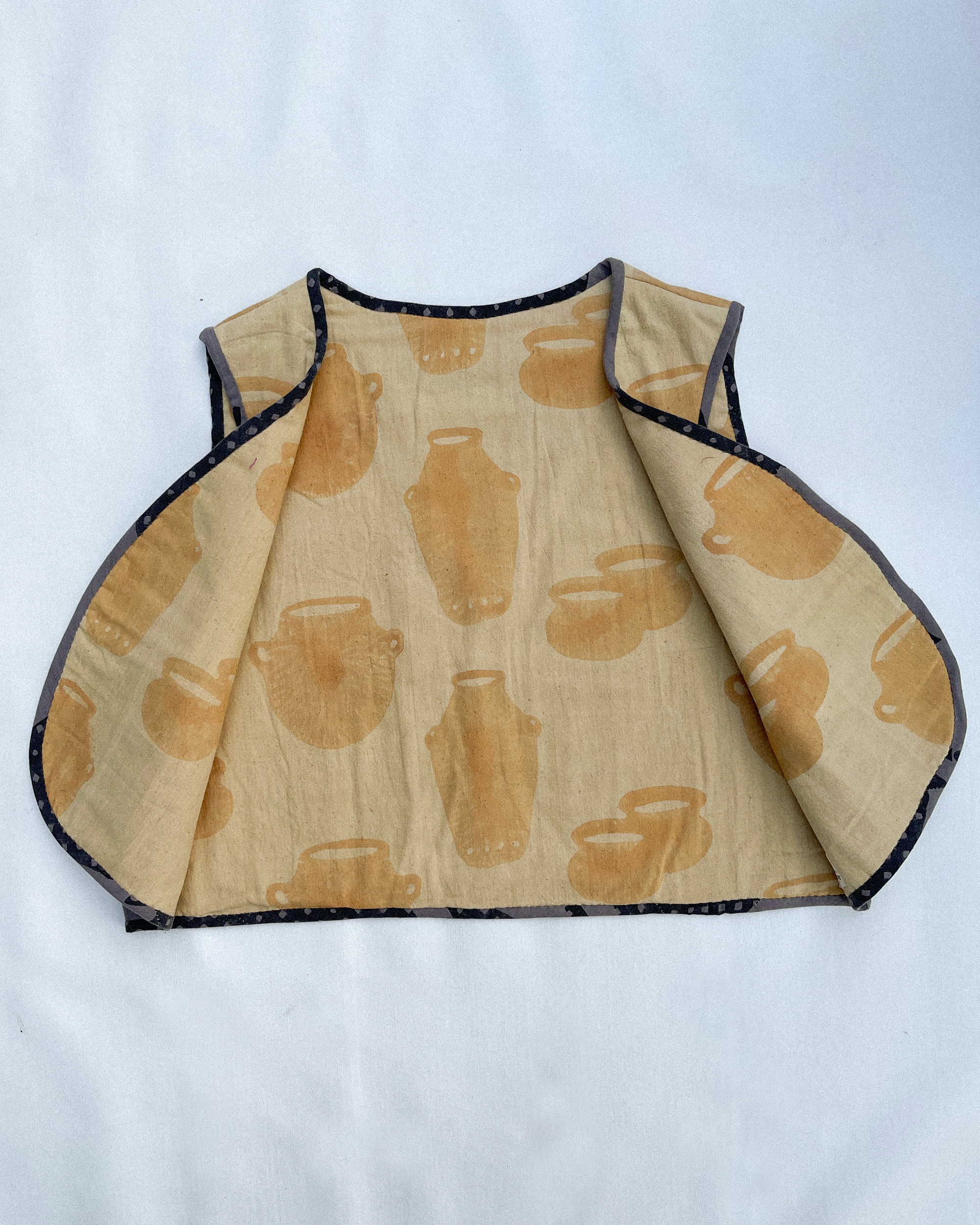 PO-EM x of June Quilted Reversible Vest № 3