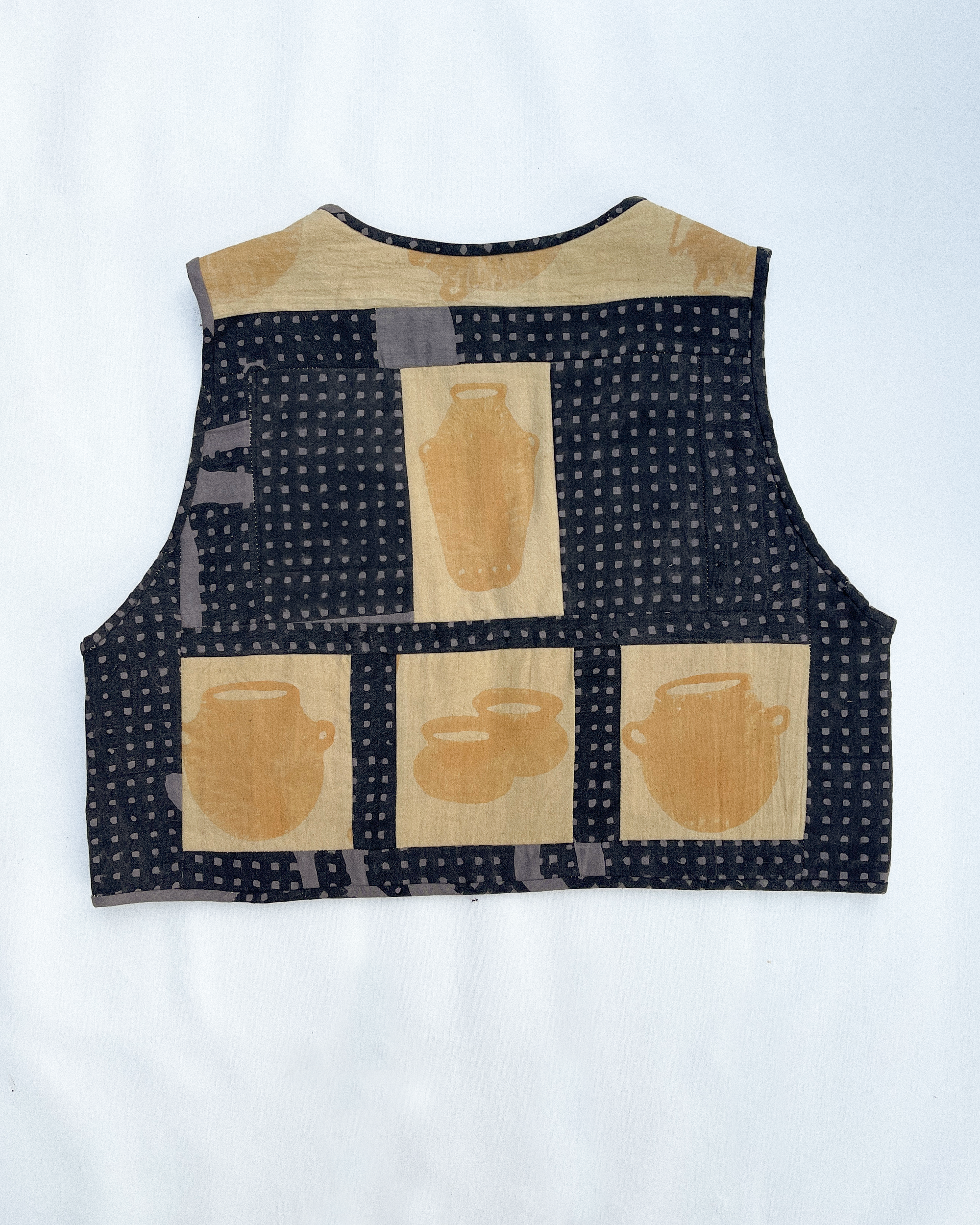 PO-EM x of June Quilted Reversible Vest № 3
