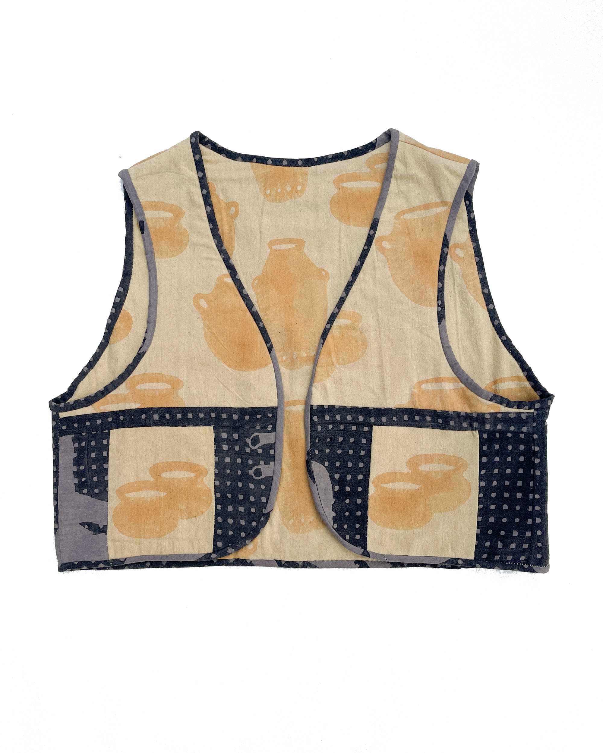 PO-EM x of June Quilted Reversible Vest № 3
