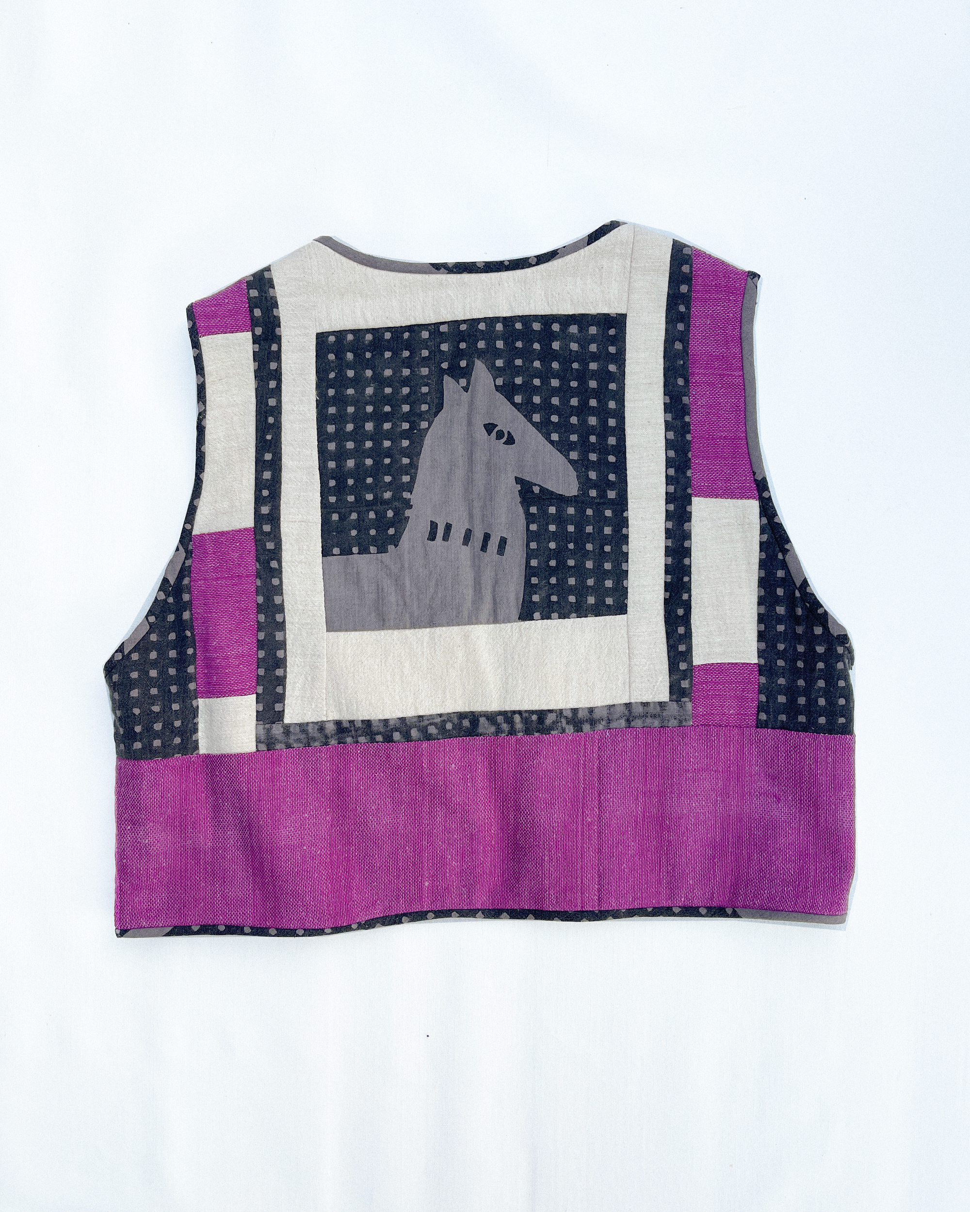 PO-EM x of June Quilted Reversible Vest № 4