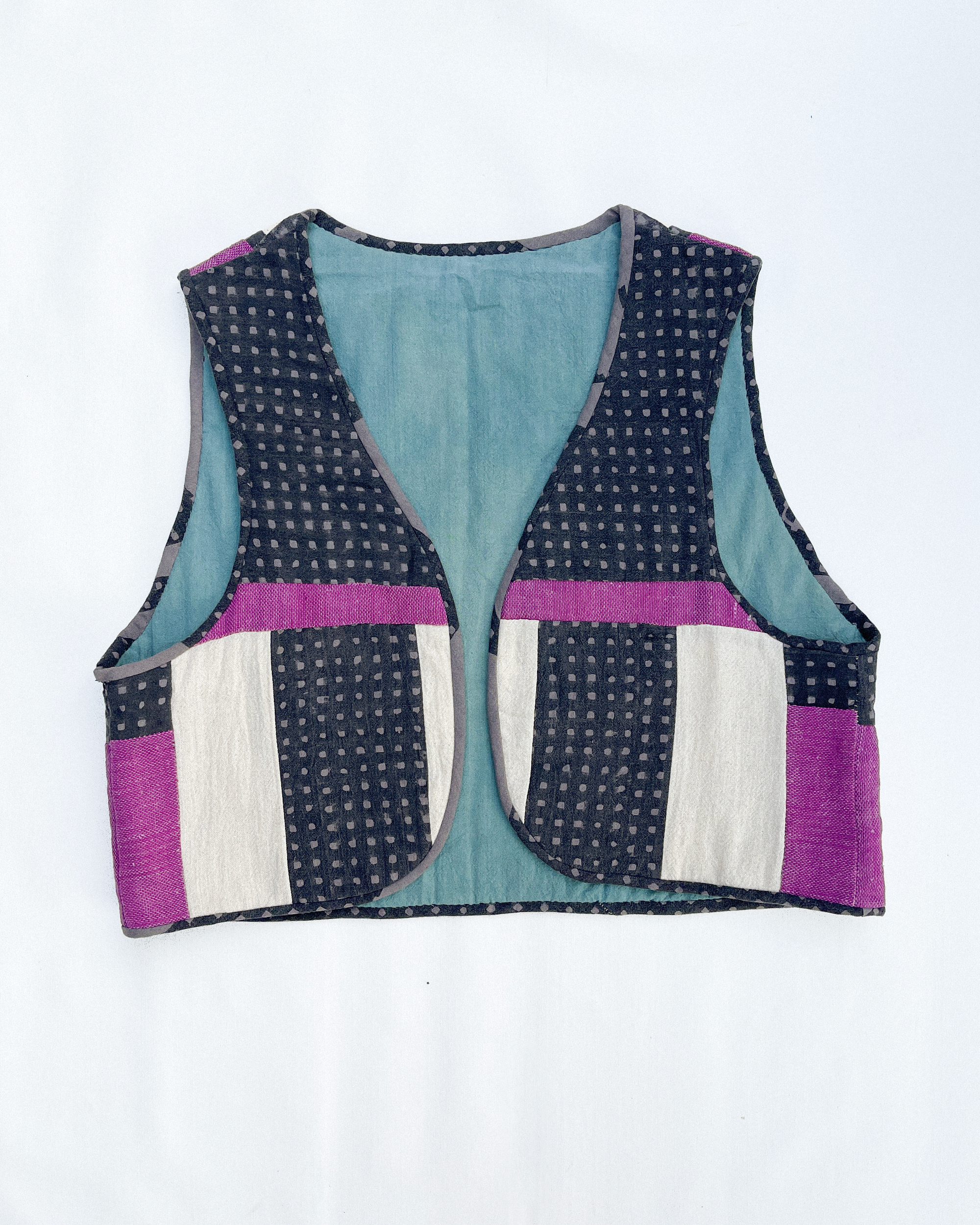 PO-EM x of June Quilted Reversible Vest № 4