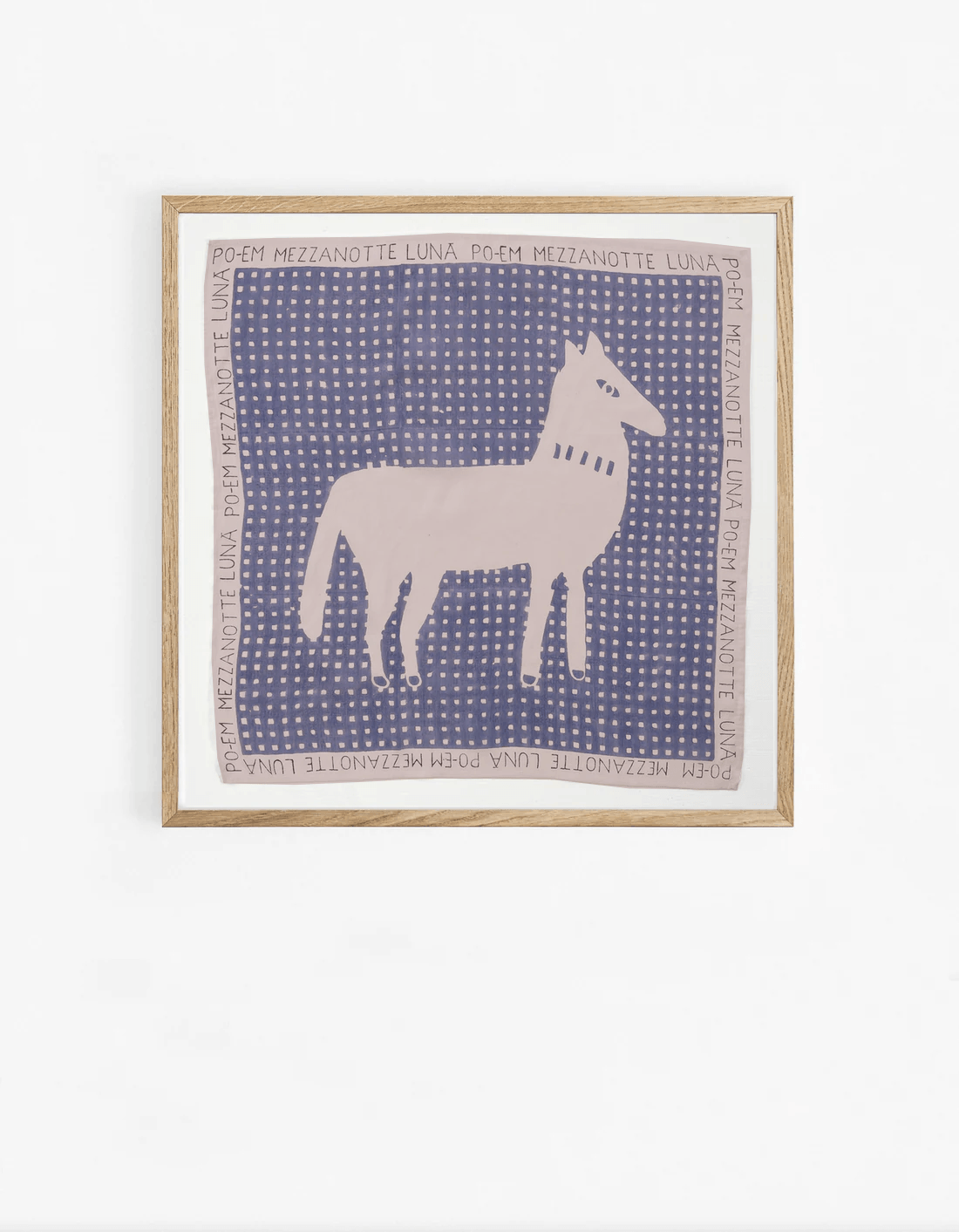 Block-printed Muslin Bandana 