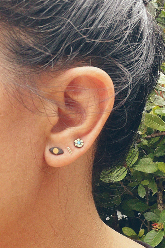 CLAY EARRINGS | zodiac studs