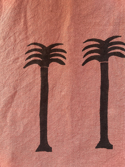 Long Sundress in Terracotta Sun