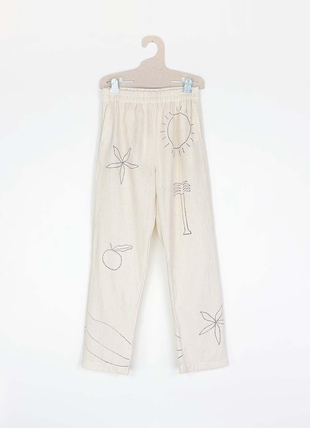 Lounger Pants in Summerblock - PO-EM